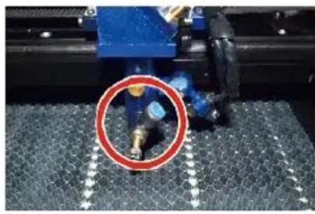 Vevor KH5030 - 3^ specchio, controlling l'allineamento tra il 3^ specchio e il ravolo. Per - 1