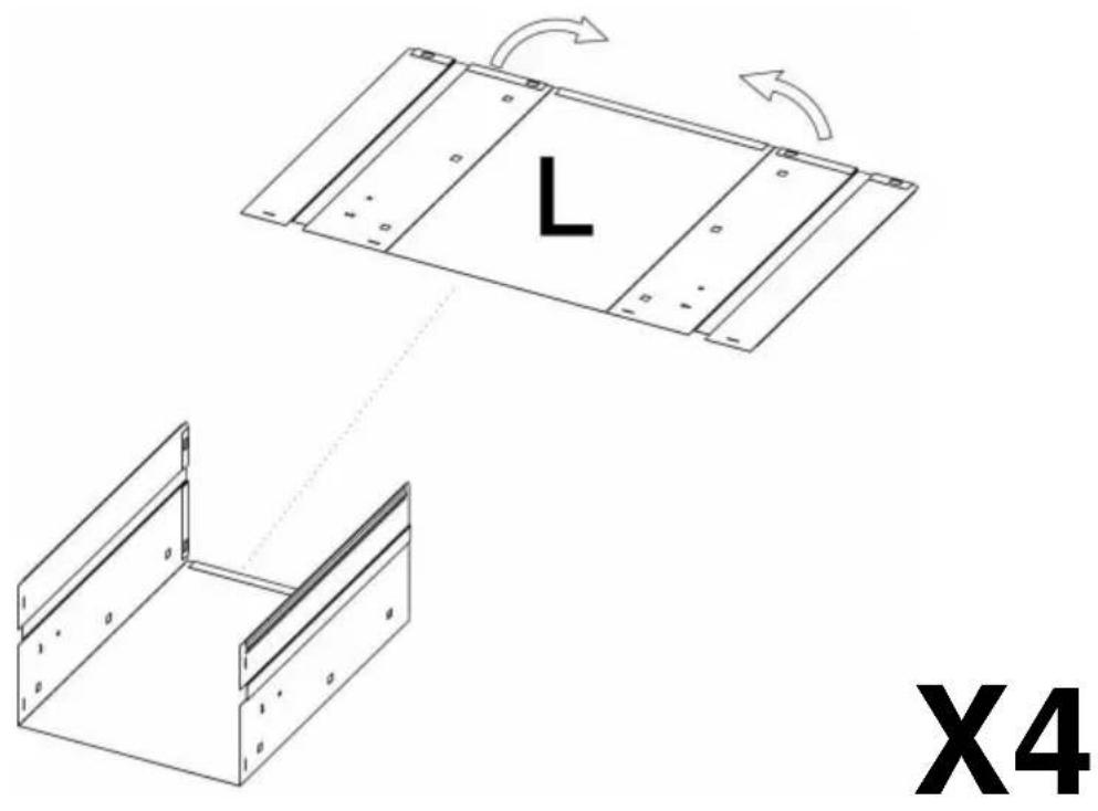 Vevor LK53112907 - MONTERINGSSTEG (LÅDA) - 1