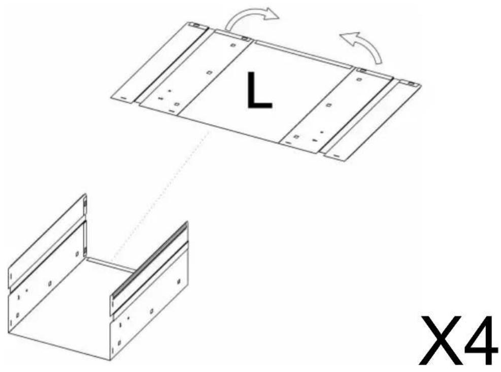 Vevor LK53112907 - ÉTAPE D'ASSEMBLAGE (TIROIR) - 1