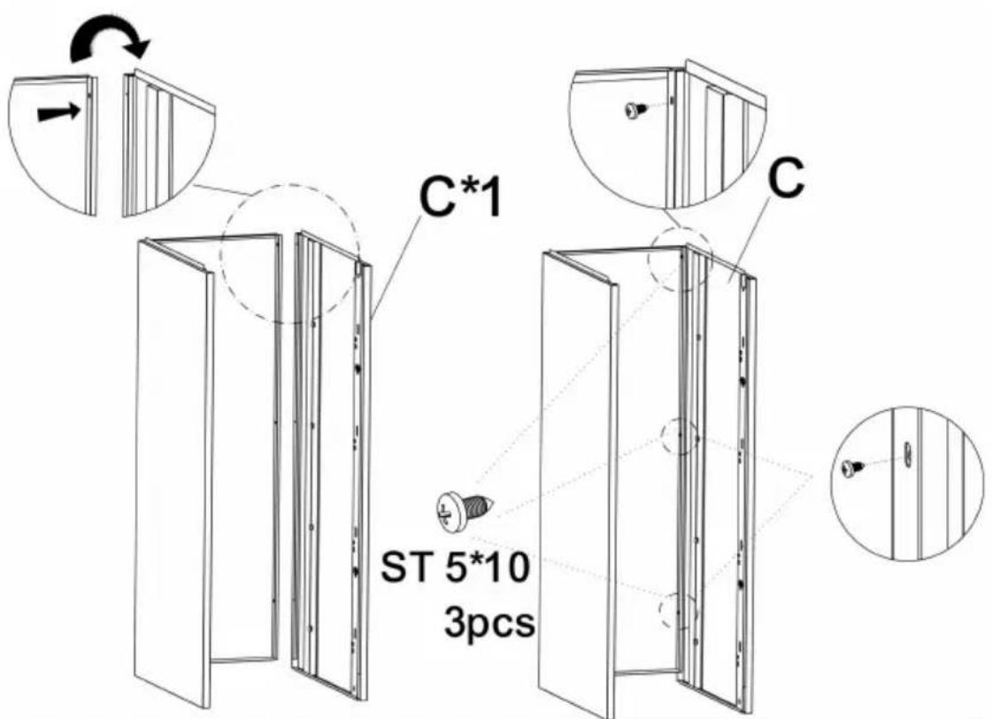 Vevor LK53112907 - ASSEMBLY STEP(ENTIRETY) - 2