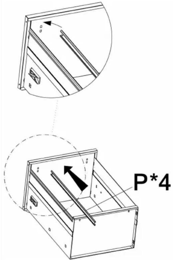 Vevor LK53112907 - ASSEMBLY STEP(DRAWER) - 6