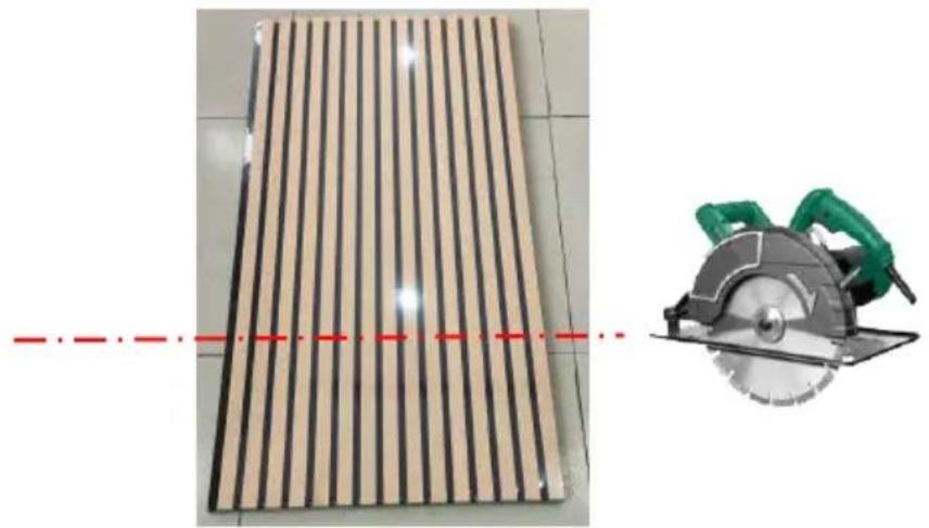 Vevor LYY8438S2402 - Step 3:Cutting the panels - 1