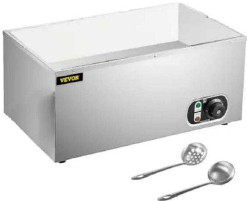 Vevor M-112 - ELECTRIC BAIN MARIE - 1