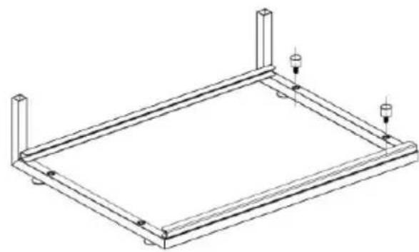 Vevor LX-P9357A - Install the limit screws - 1