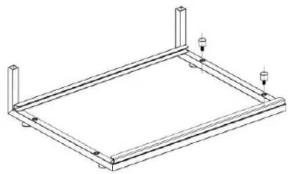 Vevor LX-P9357A - Install the limit screws - 1