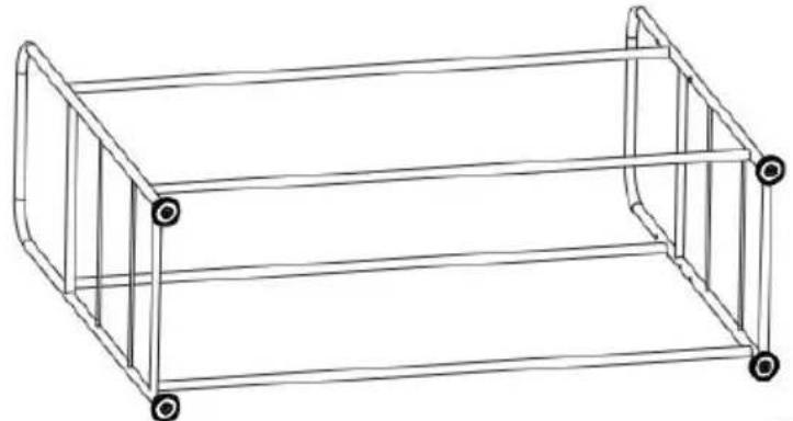 Vevor LX060 - TIRE RACK ASSEMBLE - 2