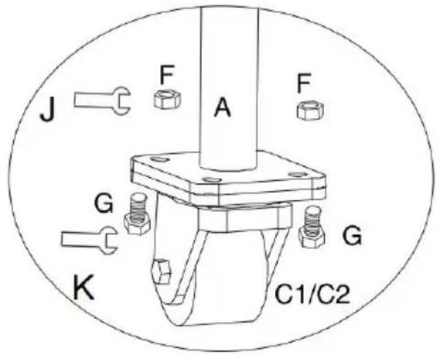 Vevor LX061 - Tire Rack ASSEMBLE - 3