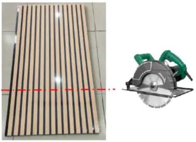 Vevor LYW8292C2402 - Step 3: Cutting the panels - 1