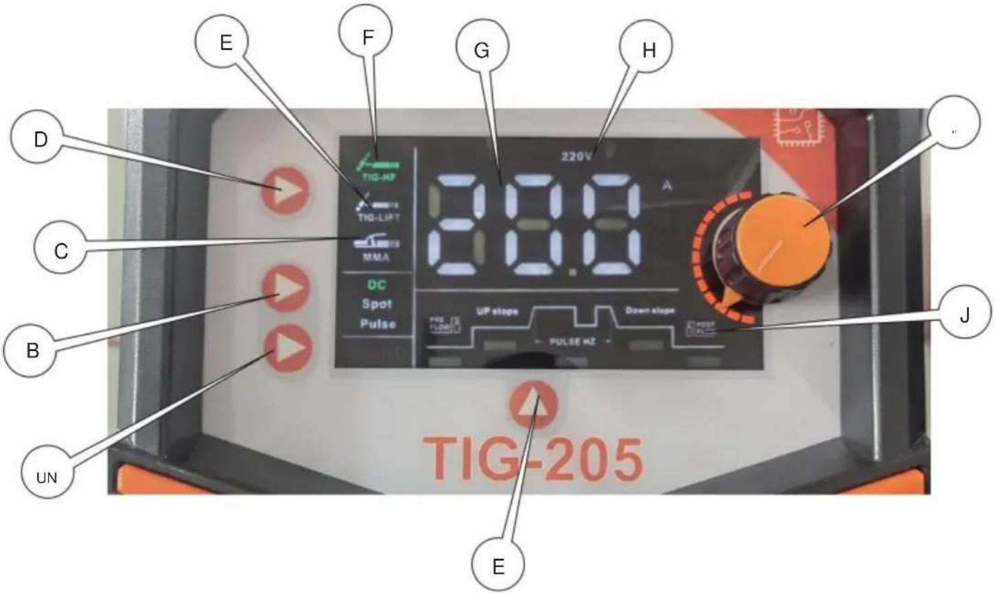 Vevor MMA-205 - CONTENUTO - 2