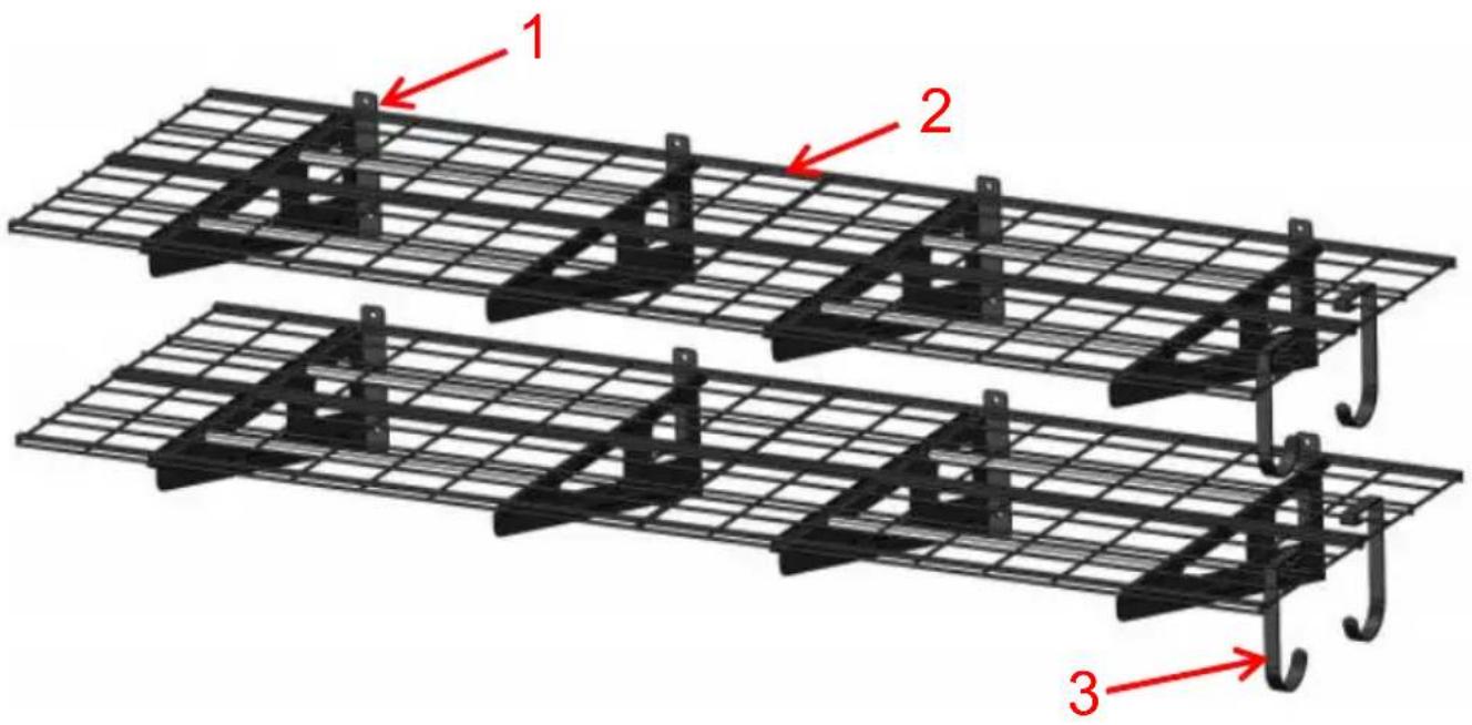 Vevor LL2472 - STRUCTURE DIAGRAM - 1