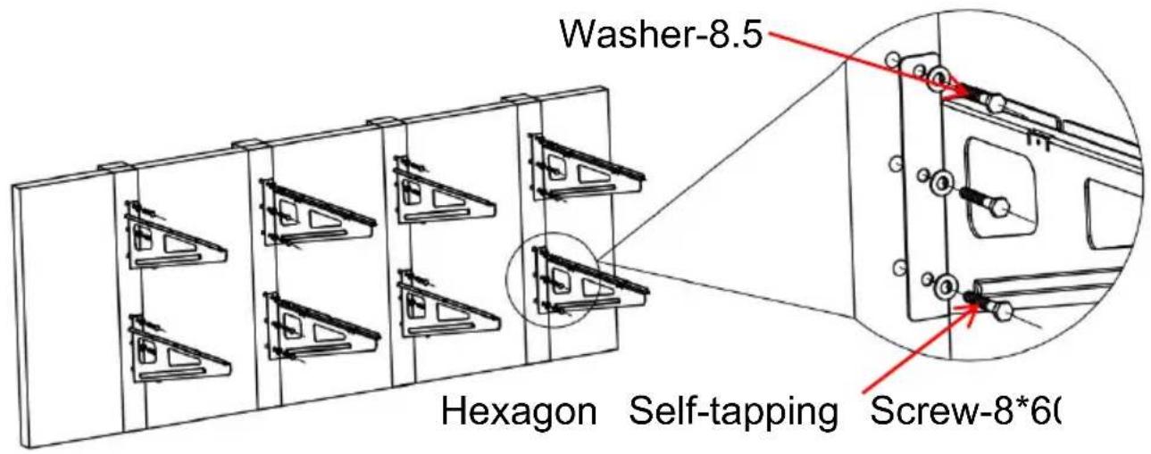 Vevor LL2472 - STEP 1-A : Installation on Solid Concrete Walls - 6
