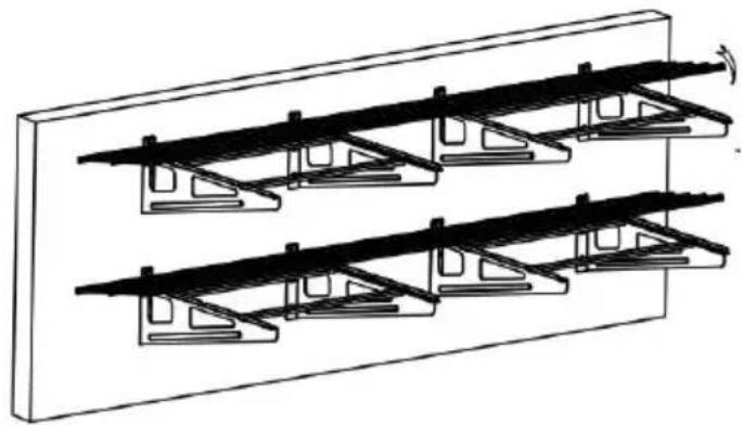 Vevor LL2472 - STEP 1-A : Installation on Solid Concrete Walls - 8