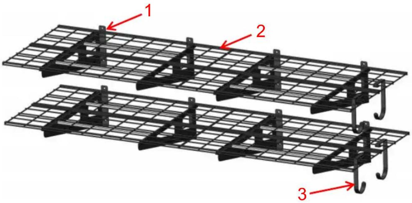 Vevor LL2472 - STRUCTURE DIAGRAM - 1