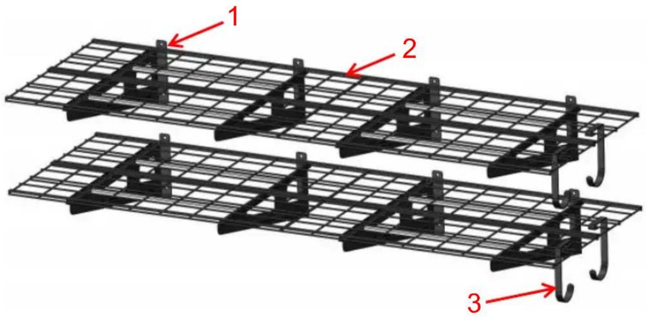 Vevor LL2472 - STRUCTURE DIAGRAM - 1