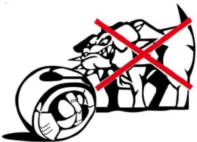 Vevor MD-202 - TAKE GOOD CARE OF YOUR HELMET: DO NOT LEAVE HANGING FROM ANY HOOKOF YOUR MOTORCYCLE - 1
