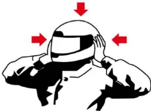 Vevor MD-202 - IF YOUR HELMET IS SUBJECTED TO AN IMPACT DONOT PUT IT ON. - 1