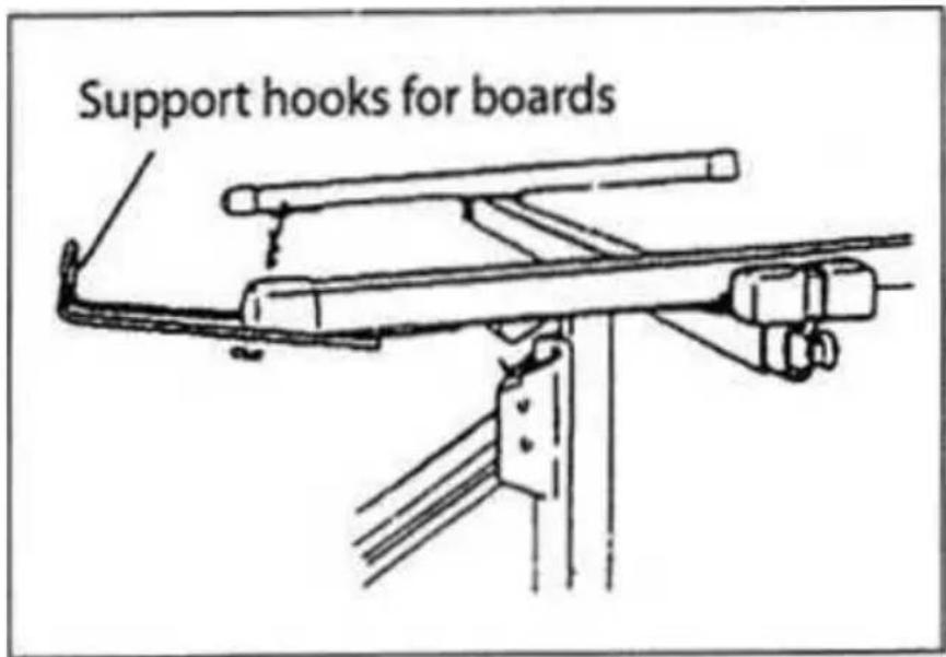 Vevor LG-022 - Support hooks for boards - 1