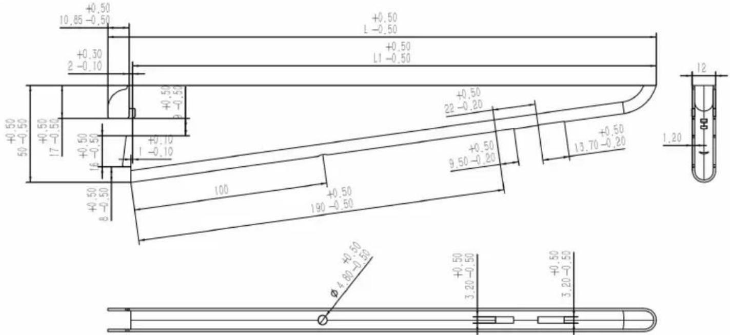 Vevor LZ02 - D imensionsbild - 2