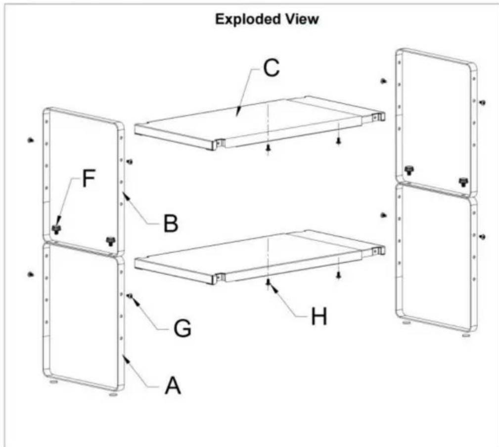 Vevor LX-P9373A - INSTALLATIESTAPPEN - 2