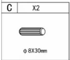 Vevor KLCH-02 - PARTS LIST - 35