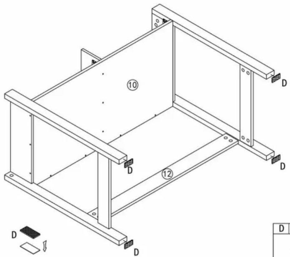Vevor KLCH-02 - ÉTAPE D'ASSEMBLAGE - 25