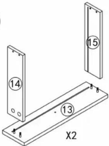 Vevor KLCH-02 - PARTS LIST - 59