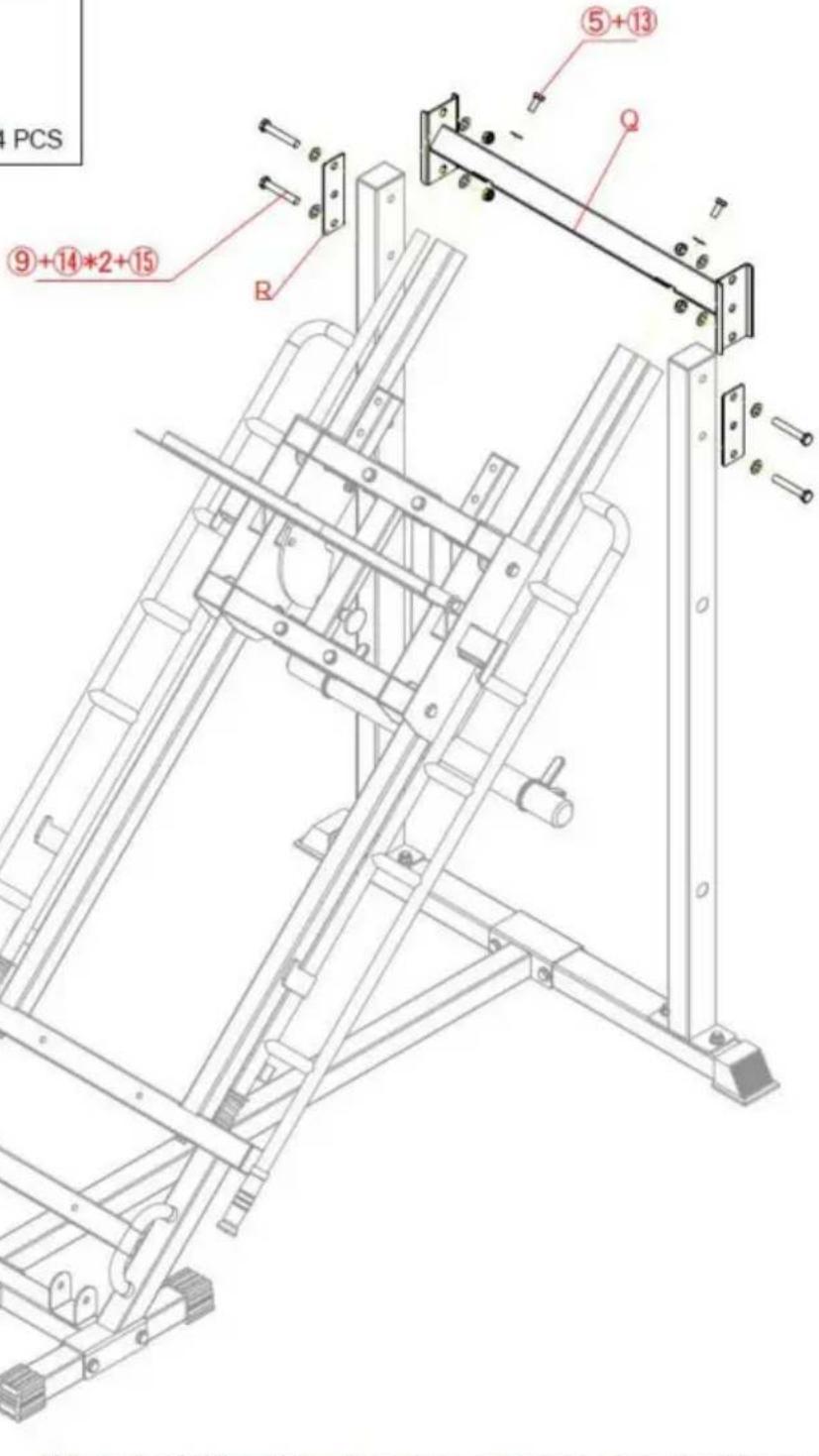 Vevor HM1904 - BEINPRESSMASCHINE - 10