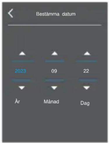 Vevor HT-A2+ - Ställa in datum - 1