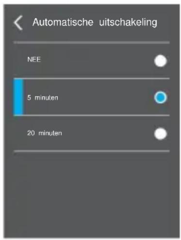 Vevor HT-A2+ - Instelling voor automatische uitschakeling - 1