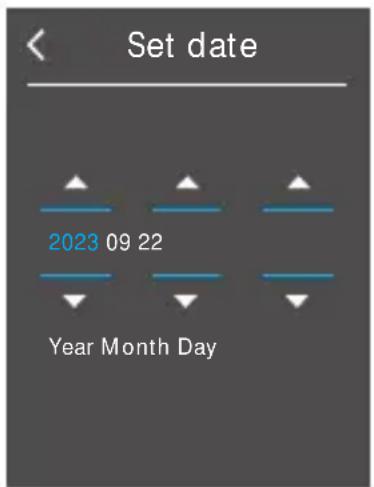 Vevor HT-A2+ - Setting dates - 1