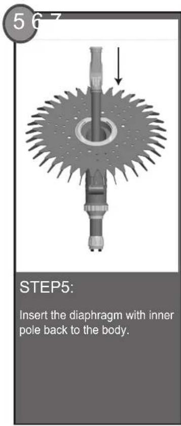 Vevor PAC11 - DIAPHRAGM ASSEMBLY - 5