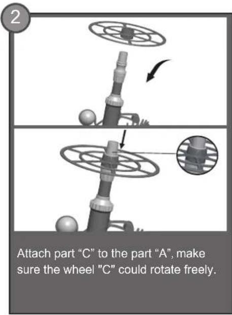 Vevor PAC11 - ASSEMBLY STEP - 5
