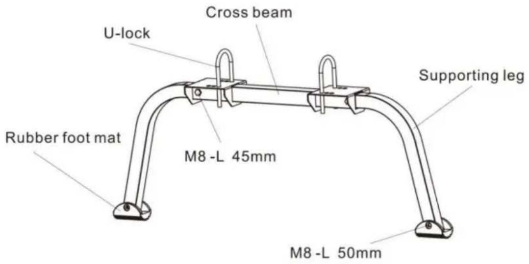 Vevor KH-WD01 - STRUCTUURDIAGRAM EN COMPONENTEN - 1