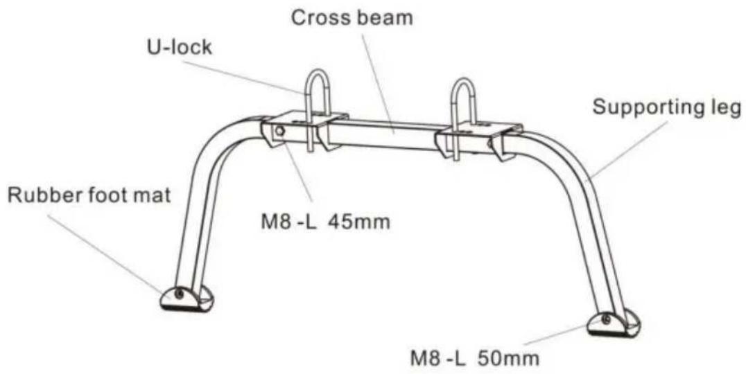 Vevor KH-WD01 - SCHEMA STRUTTURALE E COMPONENTI - 1