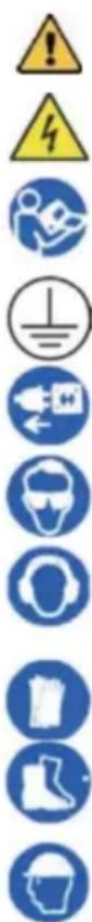 Vevor MX-S450 - Symbol Guide - 1
