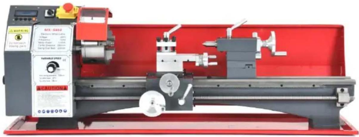 Vevor MX-S450 - TORNIO PER METALLI MANUALE D'USO - 1
