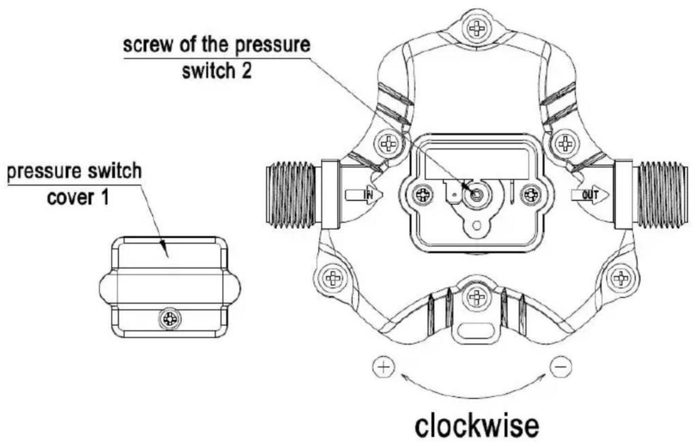 Vevor NMDP33-G18-60-12 - ADJUSTING THE PUMP'S SHUT-OFF PRESSURE: - 1