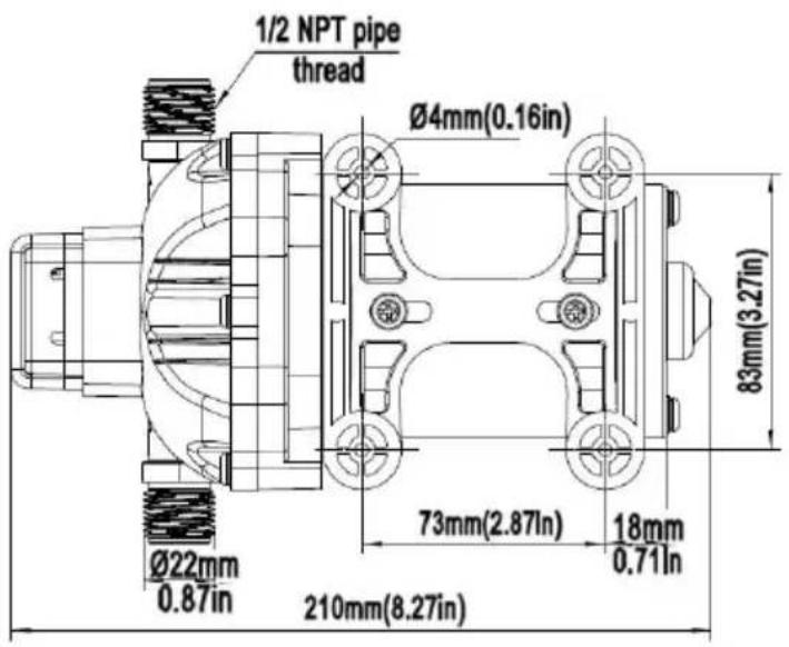 Vevor NMDP33-G18-60-12 - PRODUCT SIZE - 1