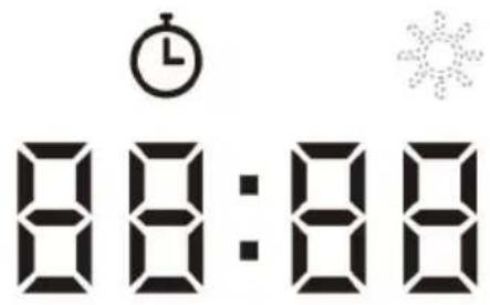 Vevor M7B - Sensibilidad a la luz y ajuste de la hora - 1