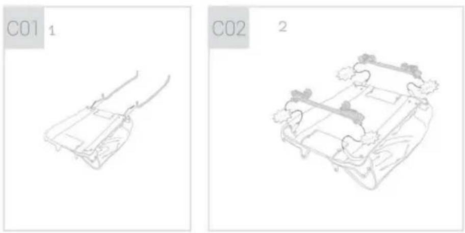 Vevor P9070 - PAKETETS INNEHÅLL - 3