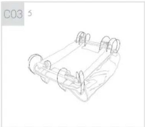 Vevor P9070 - TO ASSEMBLE THE CHANGING TABLE - 4