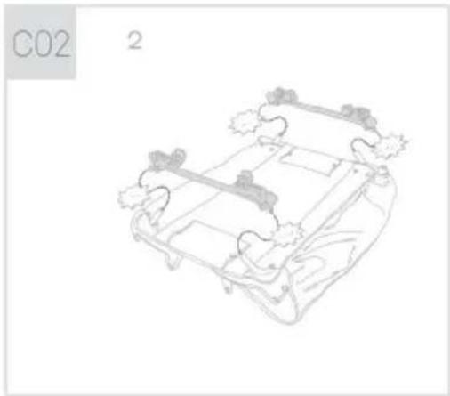 Vevor P9070 - TO ASSEMBLE THE CHANGING TABLE - 2