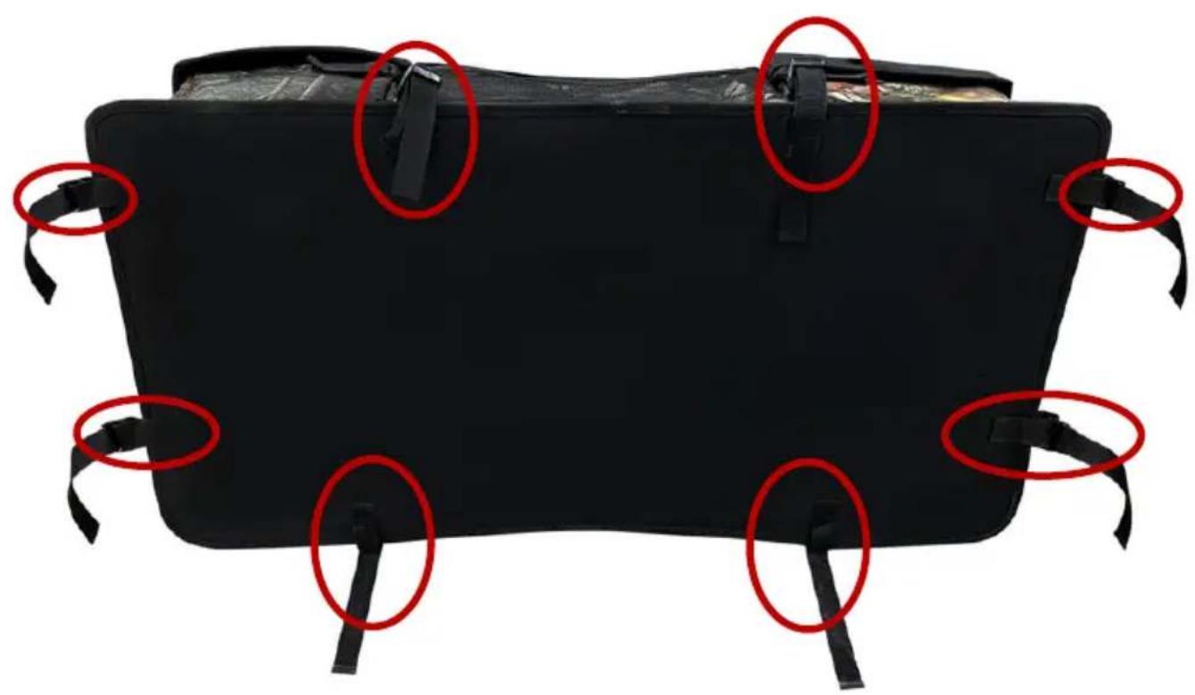 Vevor NMDS7 - STEP 2:Cover the top of the bag. - 2