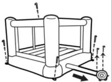 Vevor PL2472 - Colocacion de lahamaca - 3