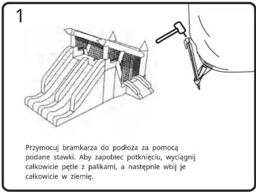 Vevor PL2472 - Stawianie bramkarza - 1