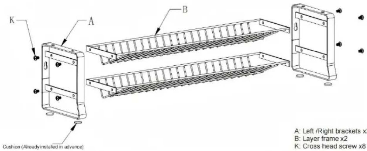 Vevor LX-P9372 - Part List - 10