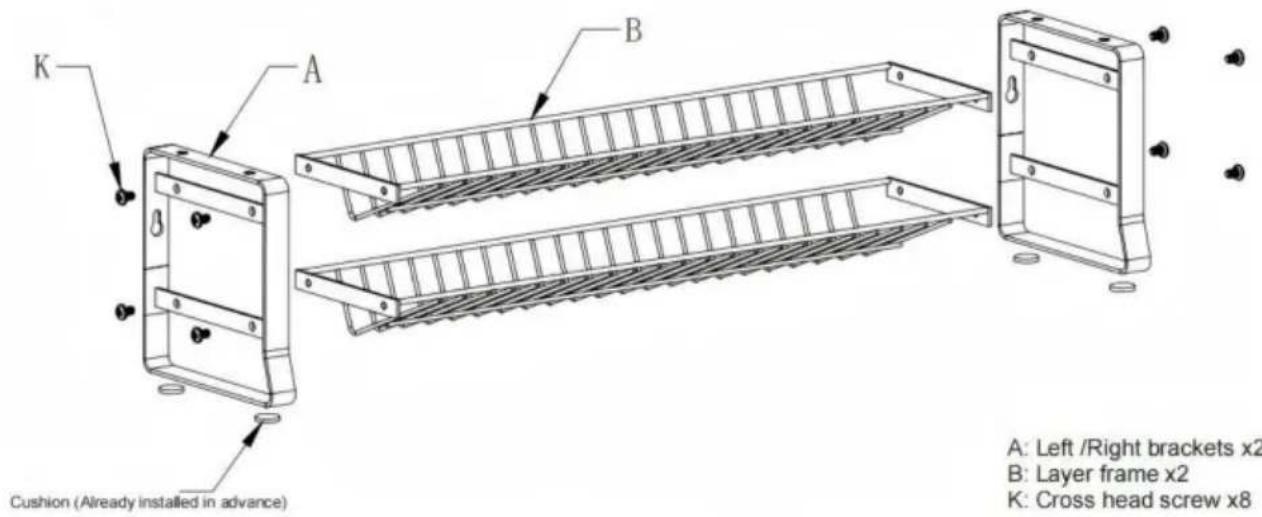 Vevor LX-P9372 - Part List - 2