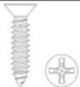 Vevor PHS24501-40 - Φ35 FIXE SUR UN SENS BRAS COURTS TAMPON HYDRAULIQUE - 3