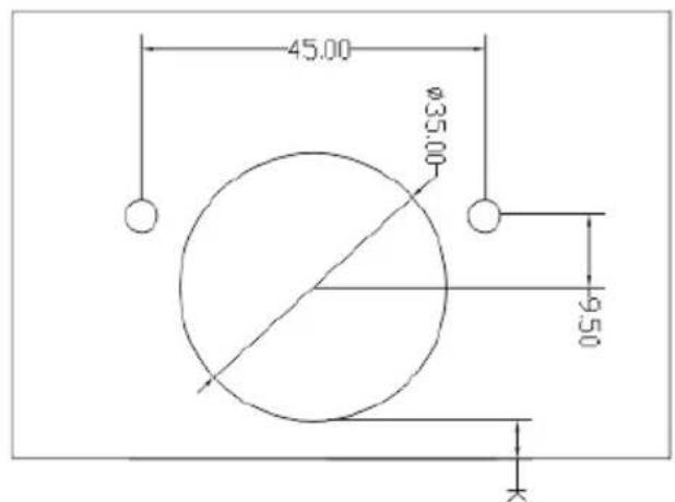 Vevor PHS24501-40 - Φ35 CLIP ON ONE WAY (3D) SIX-WAY ADJUSATABLE HYDRAULIC BUFFERING HINGE - 3