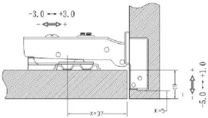 Vevor PHS23601-60 - Adjustment Range: - 3